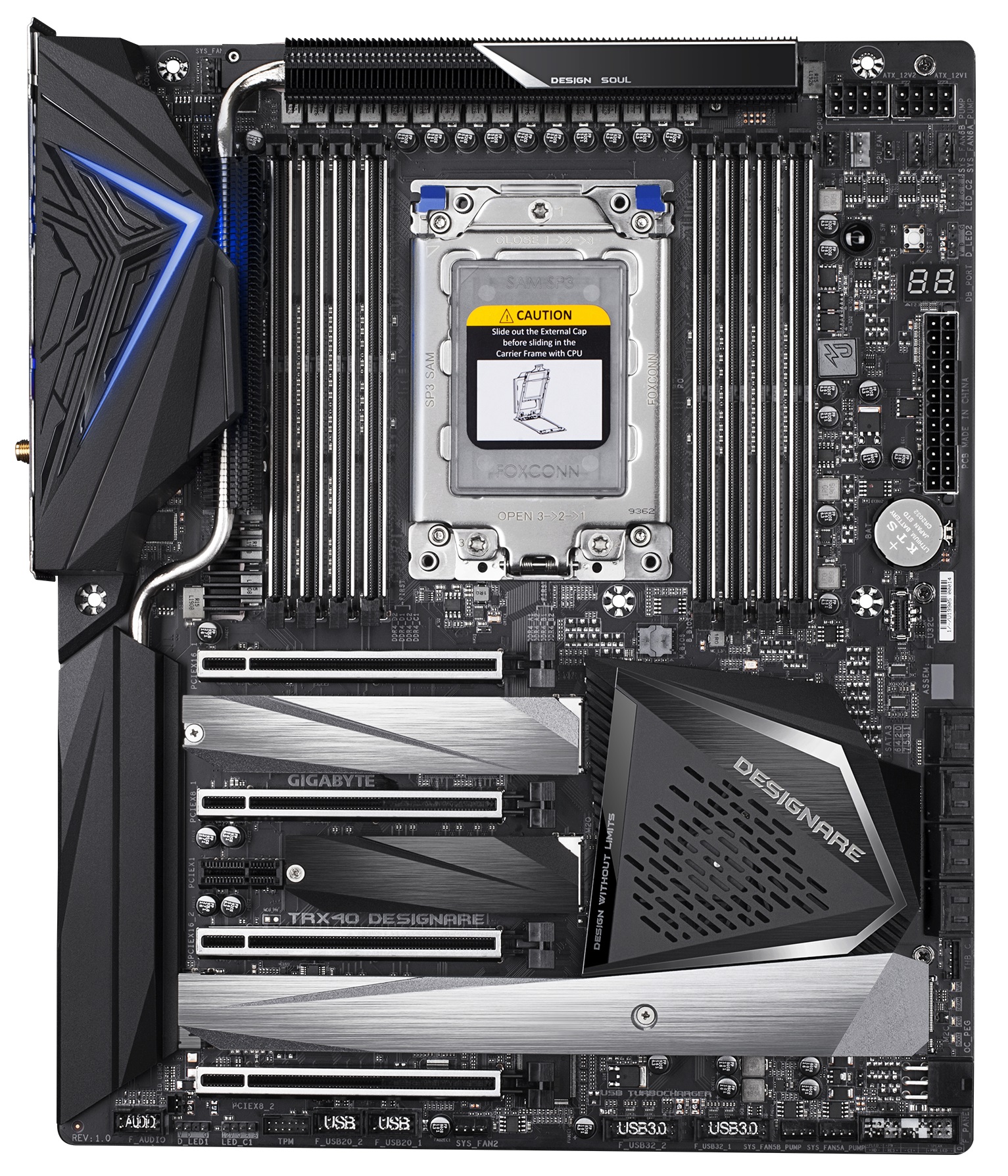 GIGABYTE TRX40 Designare - The AMD TRX40 Motherboard Overview: 12